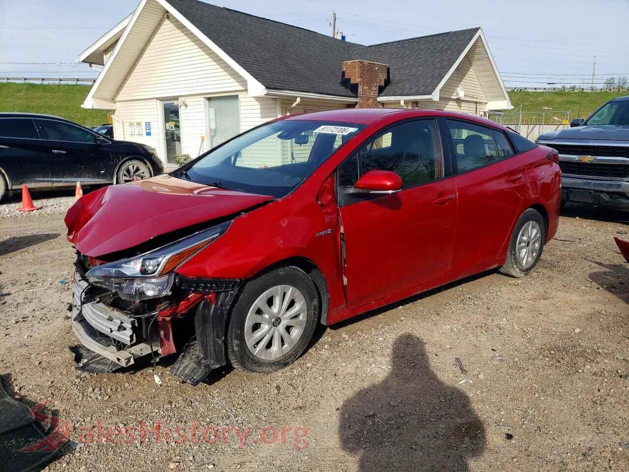 2021 TOYOTA PRIUS — VIN JTDKAMFU9M3147459