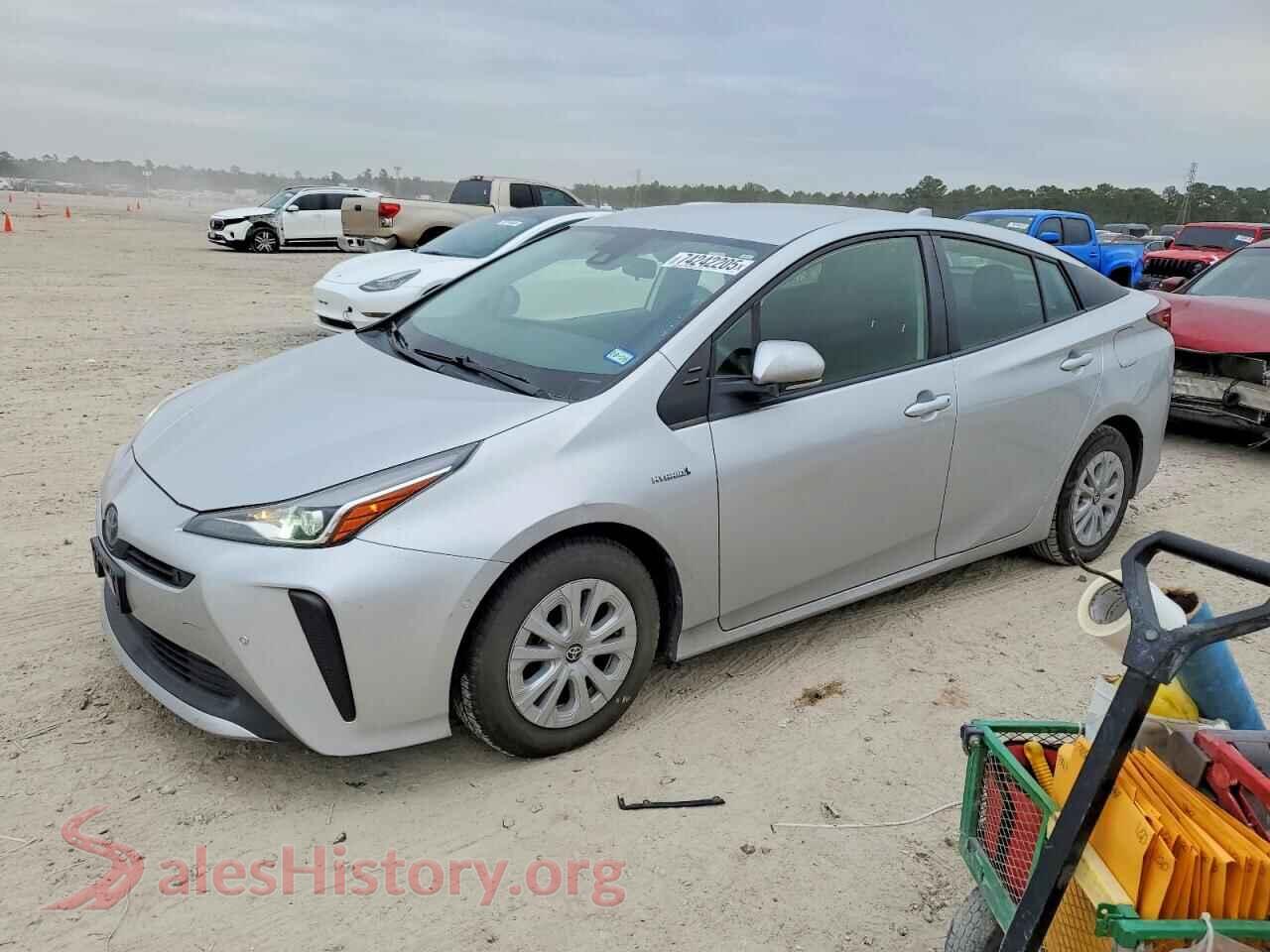 2022 TOYOTA PRIUS NIGH — VIN JTDKAMFU9N3156969