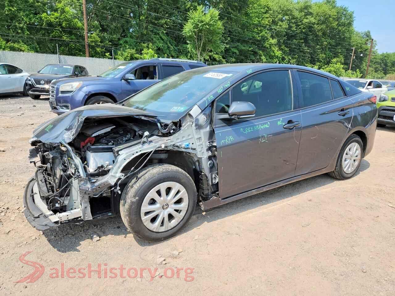 2022 TOYOTA PRIUS — VIN JTDKAMFU9N3164649