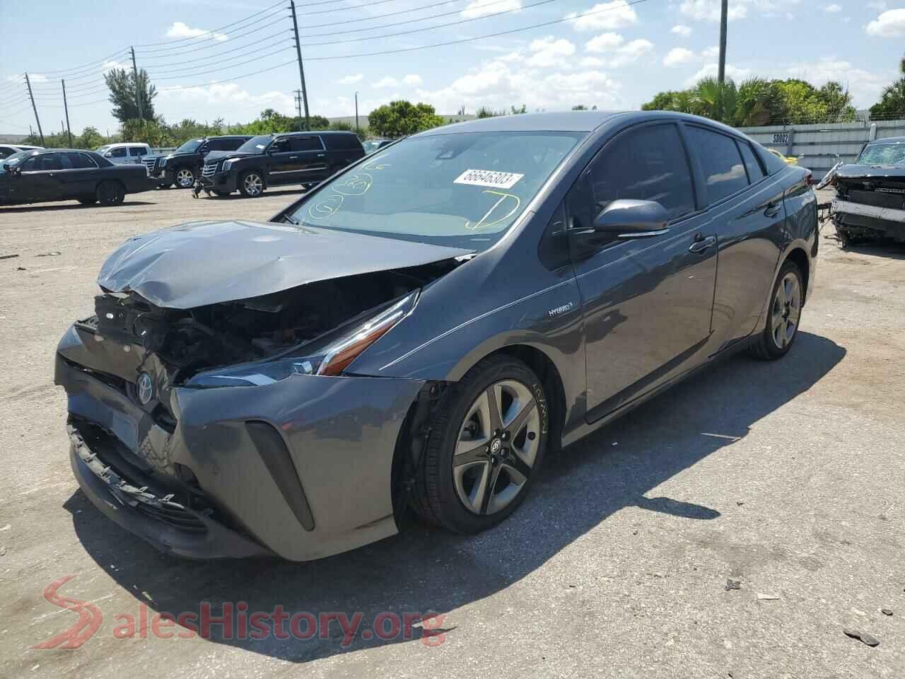 2021 TOYOTA PRIUS — VIN JTDKAMFUXM3139404