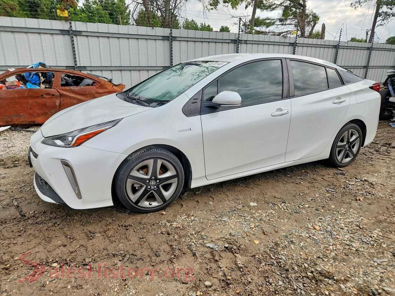 2022 TOYOTA PRIUS — VIN JTDKAMFUXN3156625