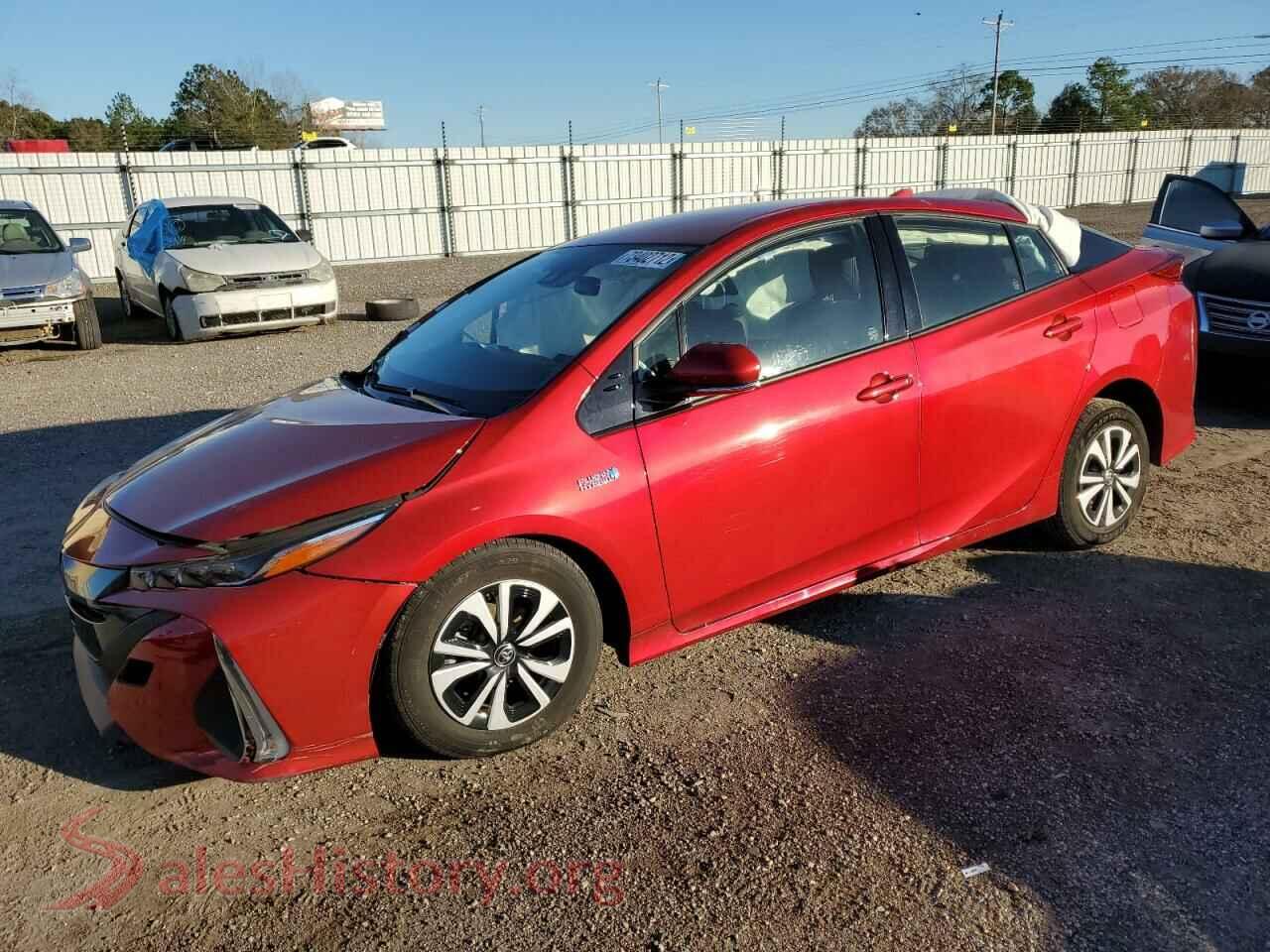 2019 TOYOTA PRIUS — VIN JTDKARFP0K3117657