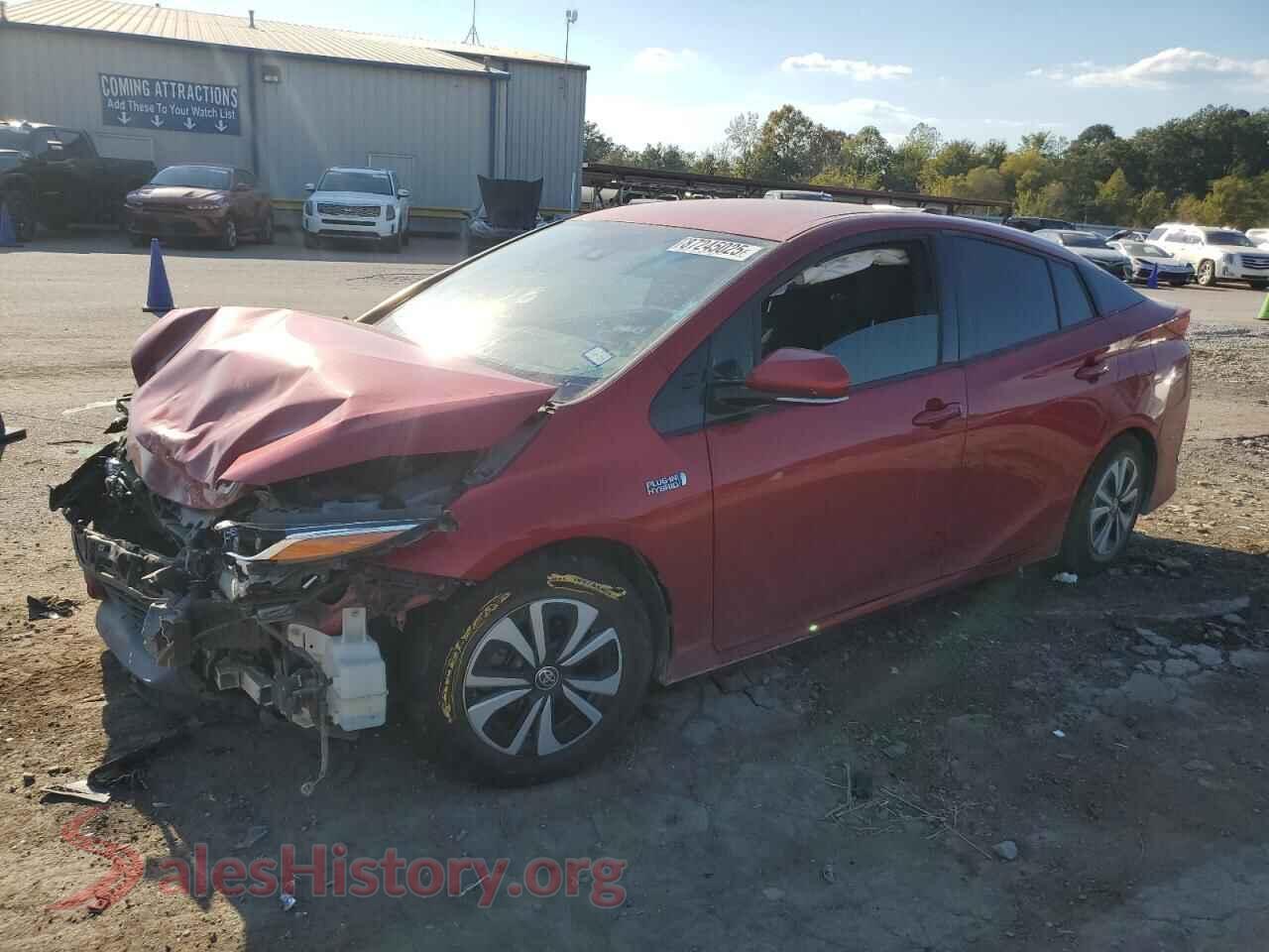 2019 TOYOTA PRIUS — VIN JTDKARFP7K3115050