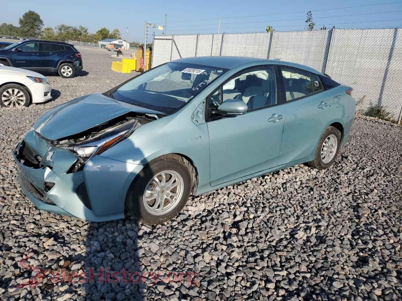 2016 TOYOTA PRIUS — VIN JTDKARFU0G3005793