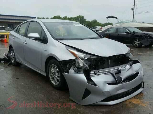2016 TOYOTA PRIUS — VIN JTDKARFU0G3509521