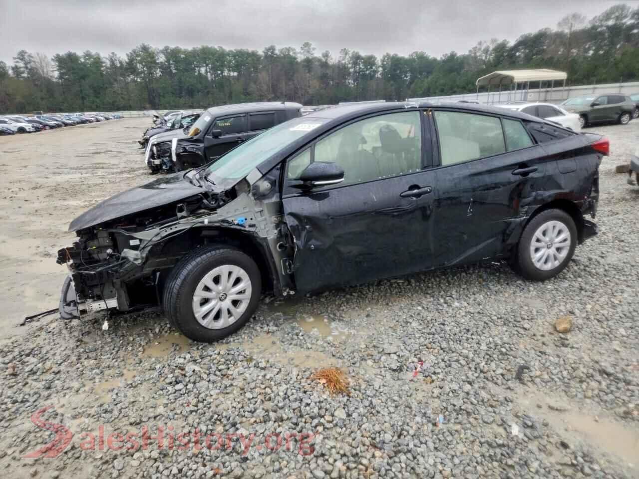 2020 TOYOTA PRIUS — VIN JTDKARFU0L3108450