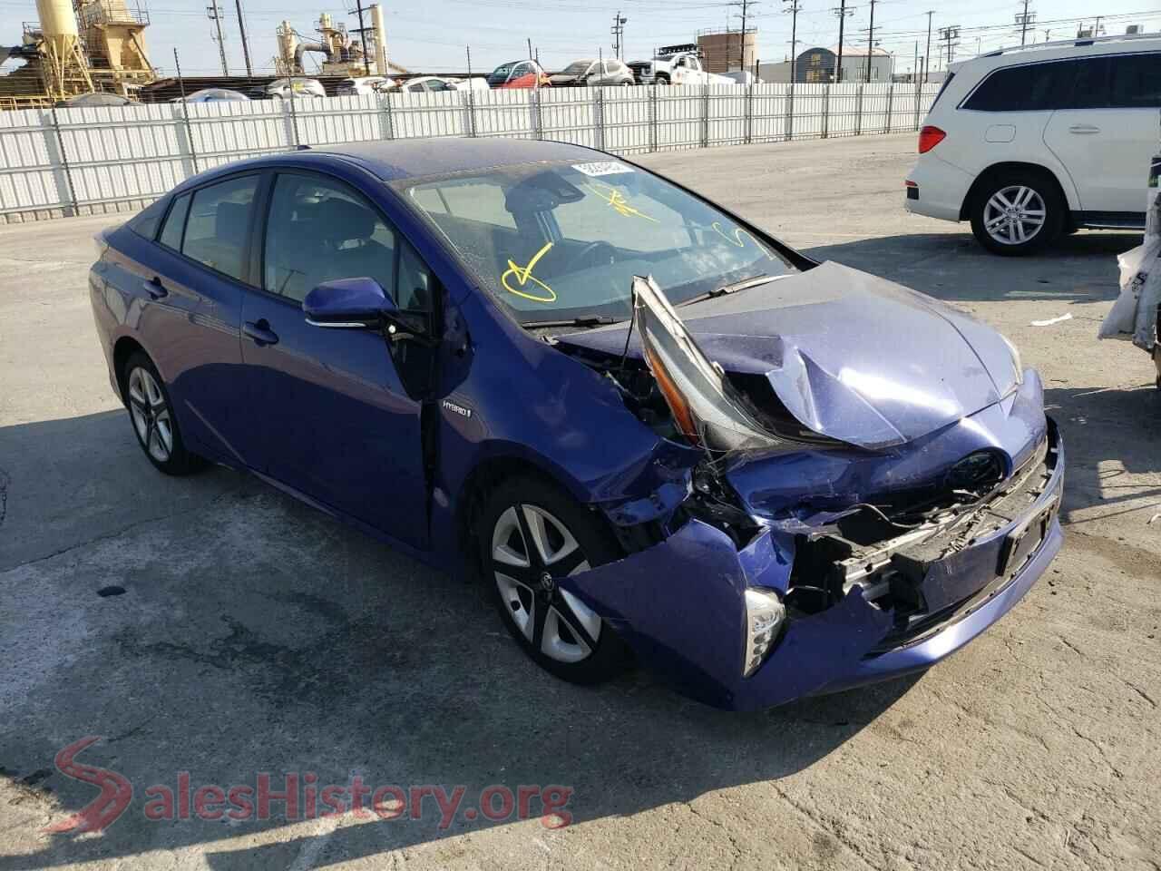 2016 TOYOTA PRIUS — VIN JTDKARFU1G3523606