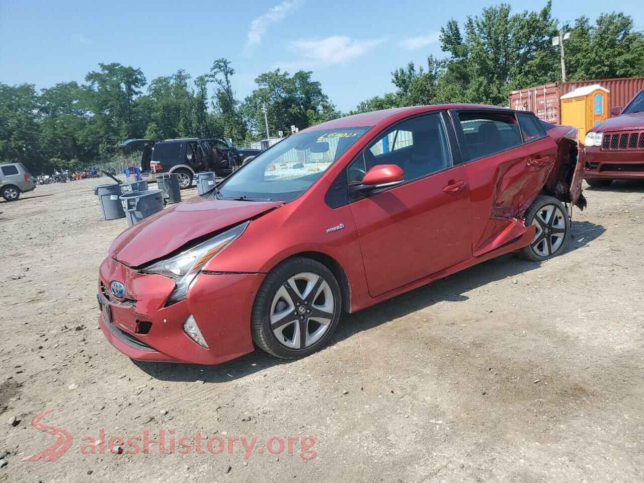 2017 TOYOTA PRIUS — VIN JTDKARFU1H3541833