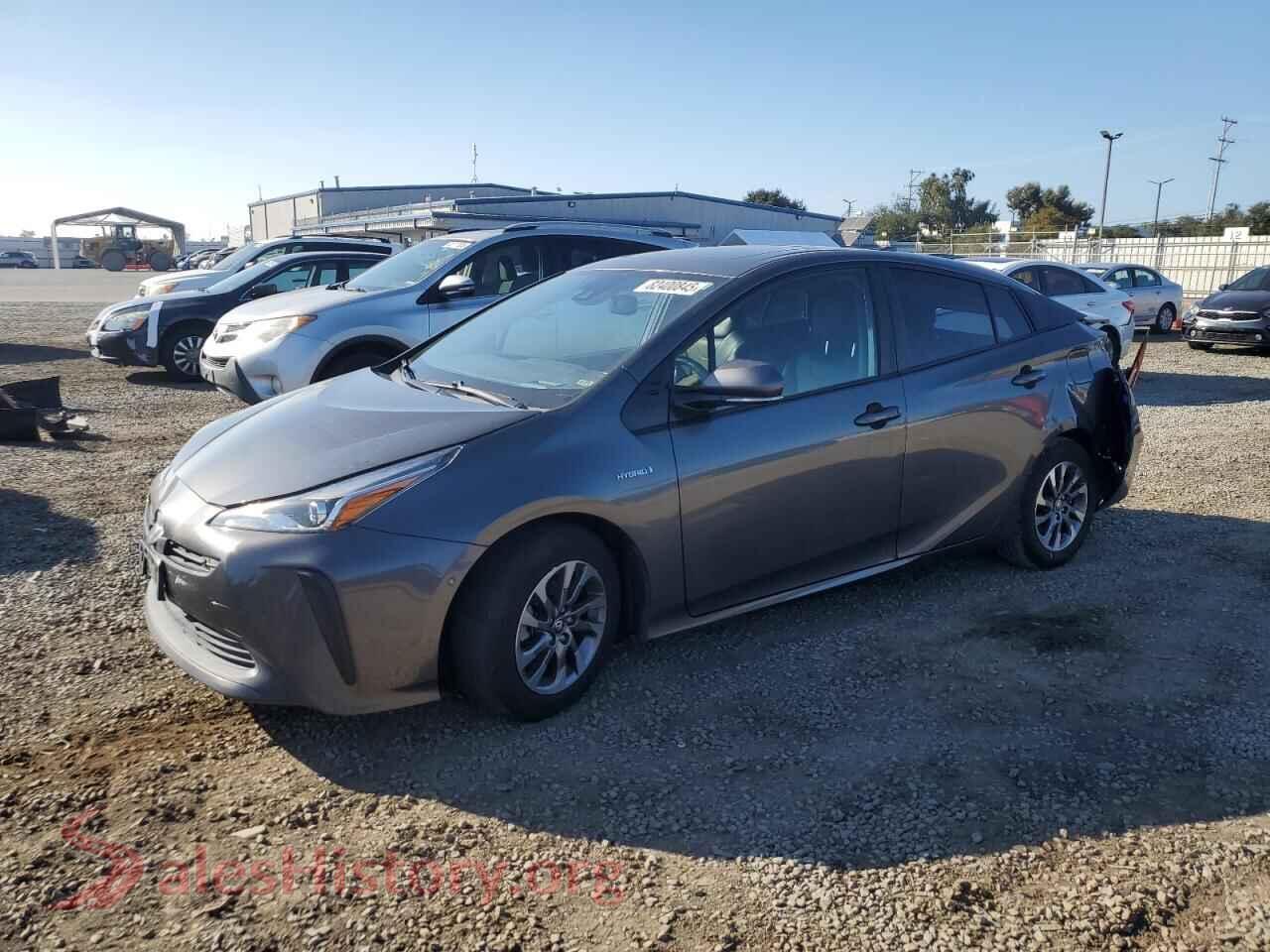 2019 TOYOTA PRIUS — VIN JTDKARFU1K3089695