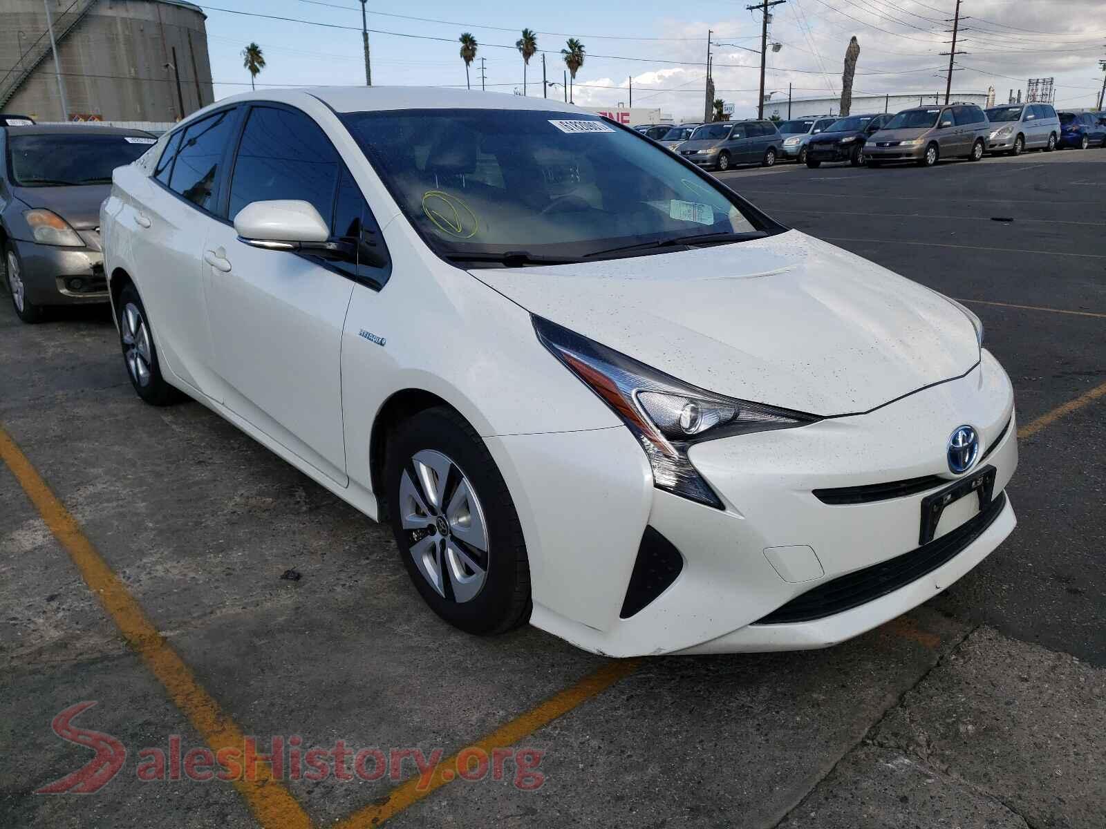 2016 TOYOTA PRIUS — VIN JTDKARFU2G3016651