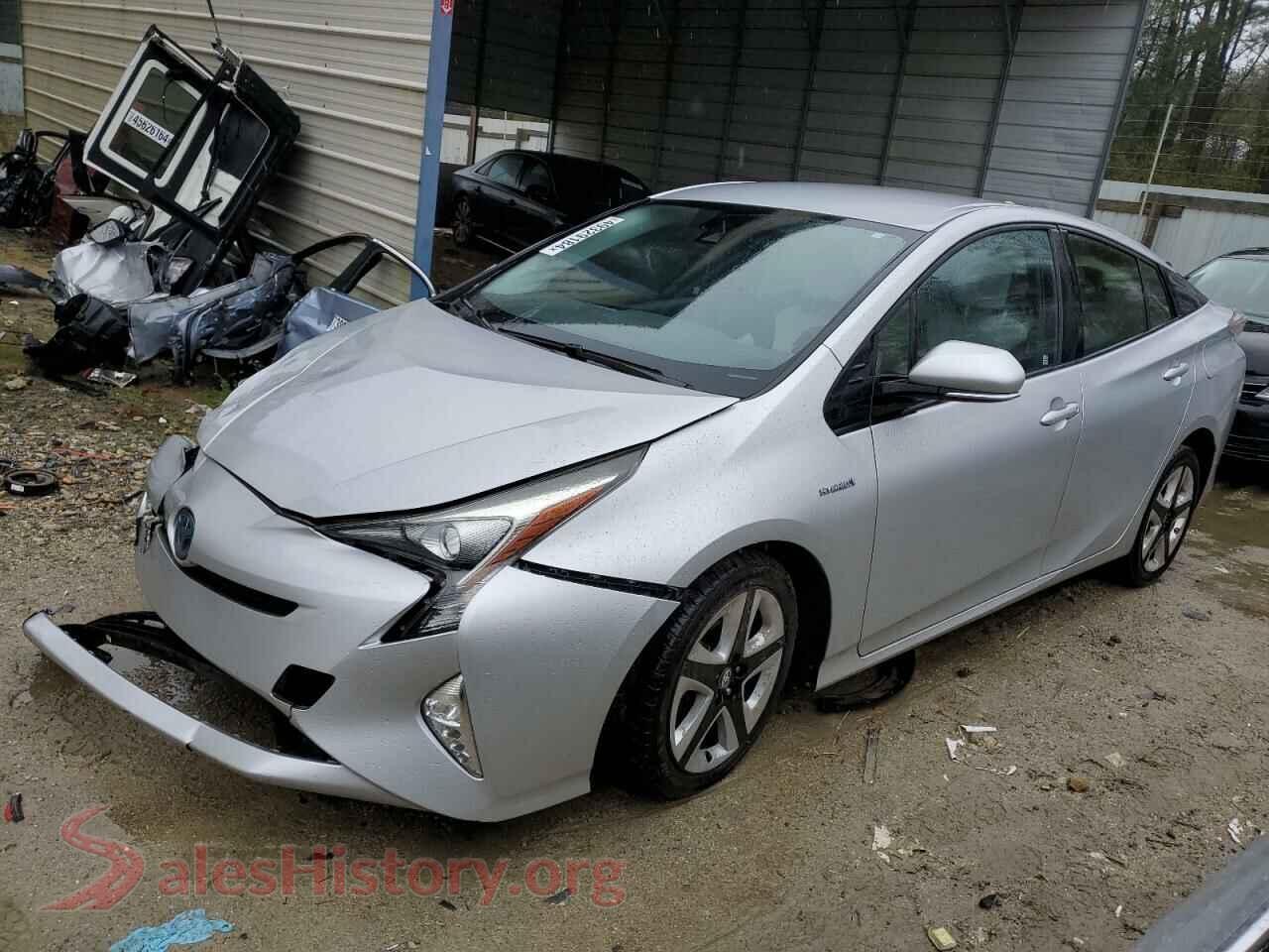 2016 TOYOTA PRIUS — VIN JTDKARFU2G3503980