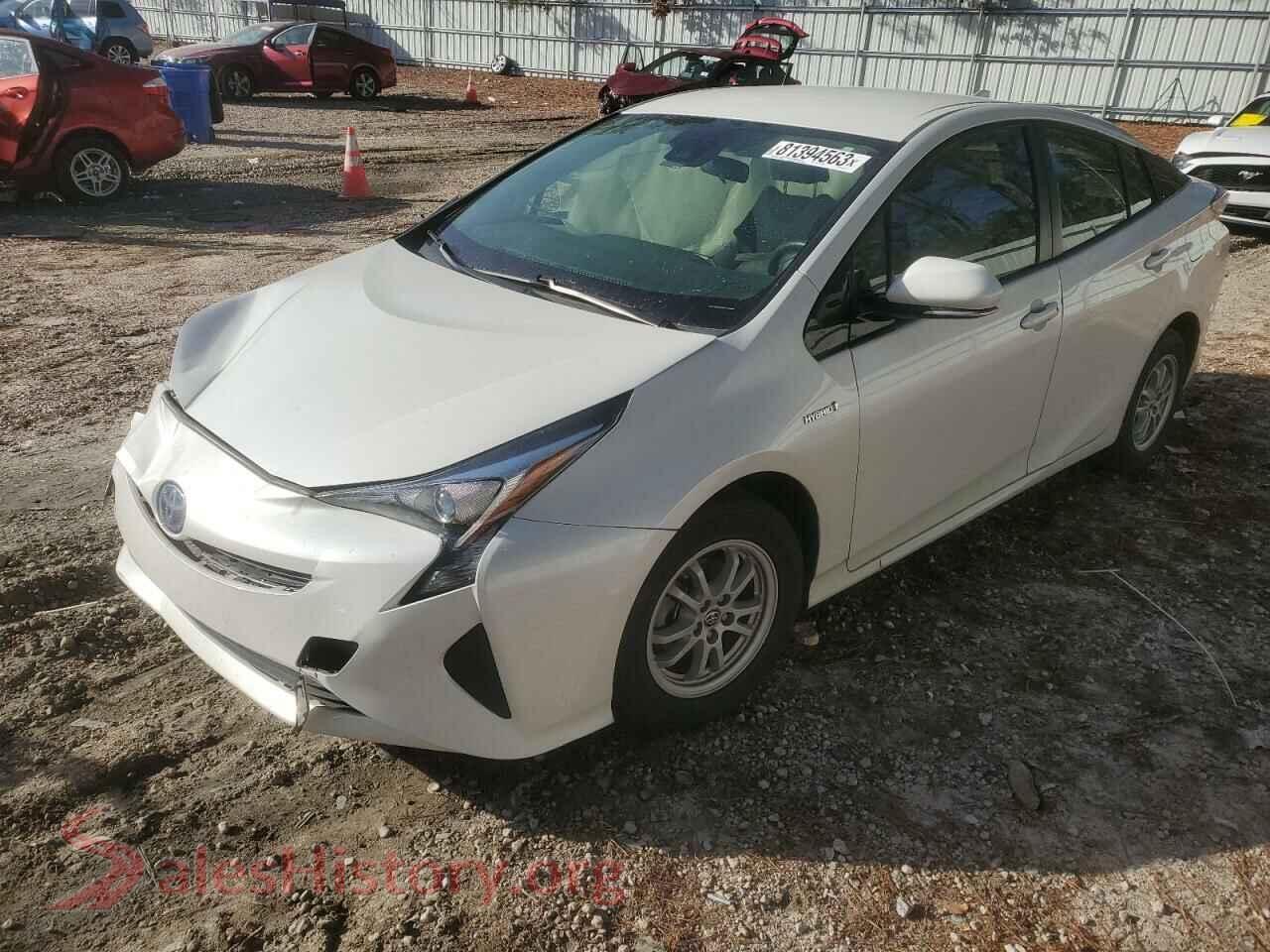 2018 TOYOTA PRIUS — VIN JTDKARFU2J3062181