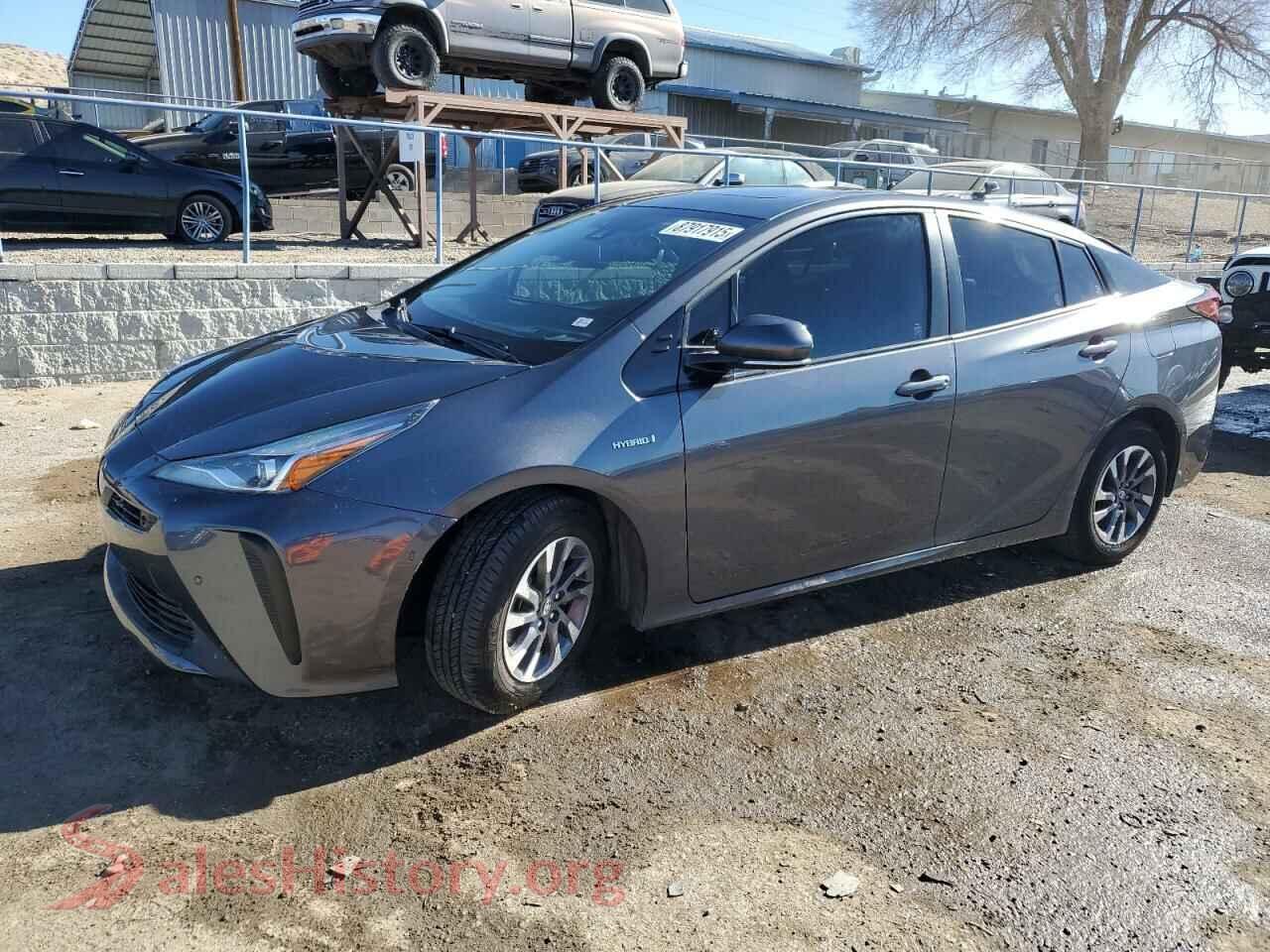 2020 TOYOTA PRIUS — VIN JTDKARFU2L3113522