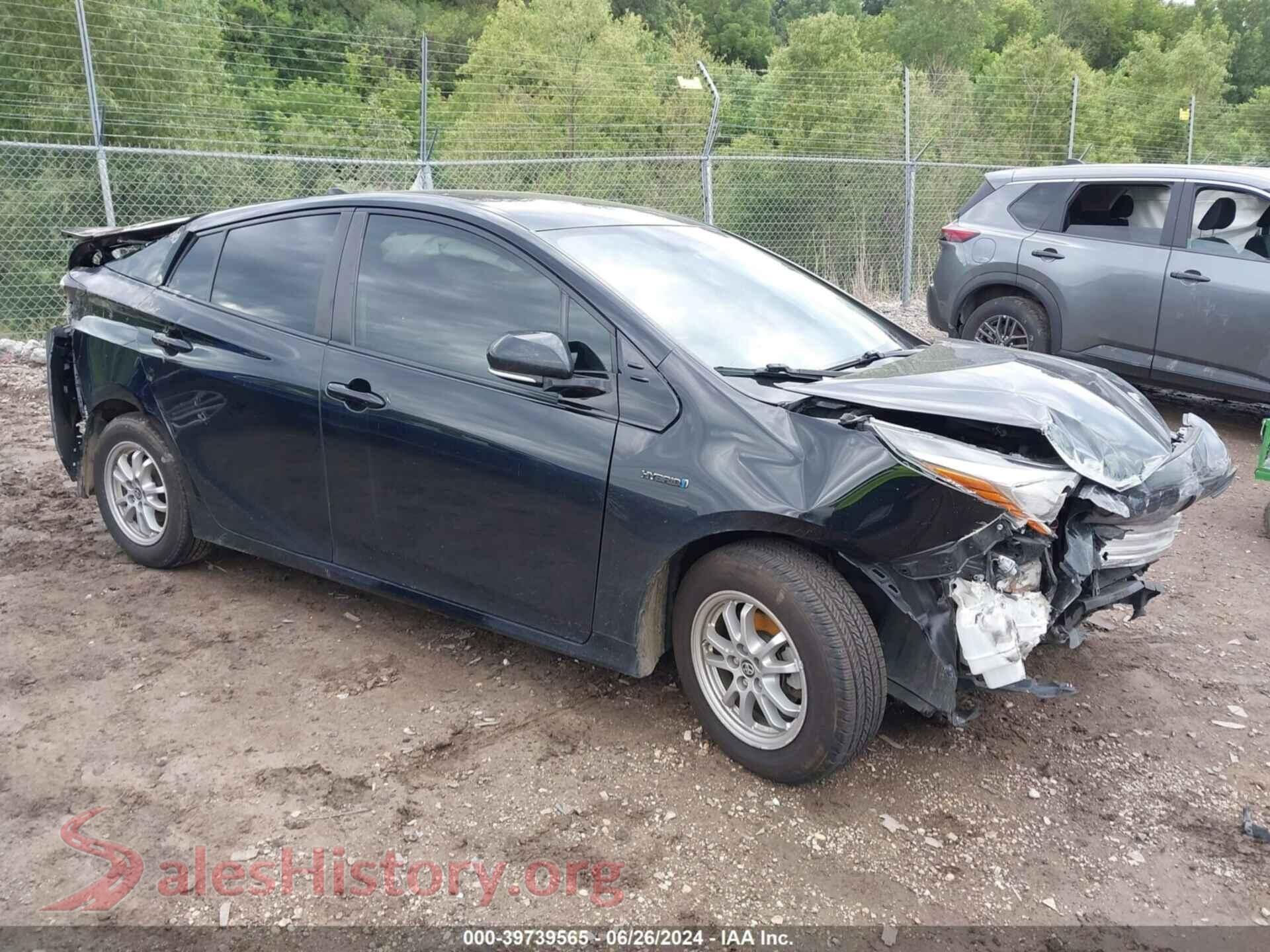 2016 TOYOTA PRIUS — VIN JTDKARFU3G3004282