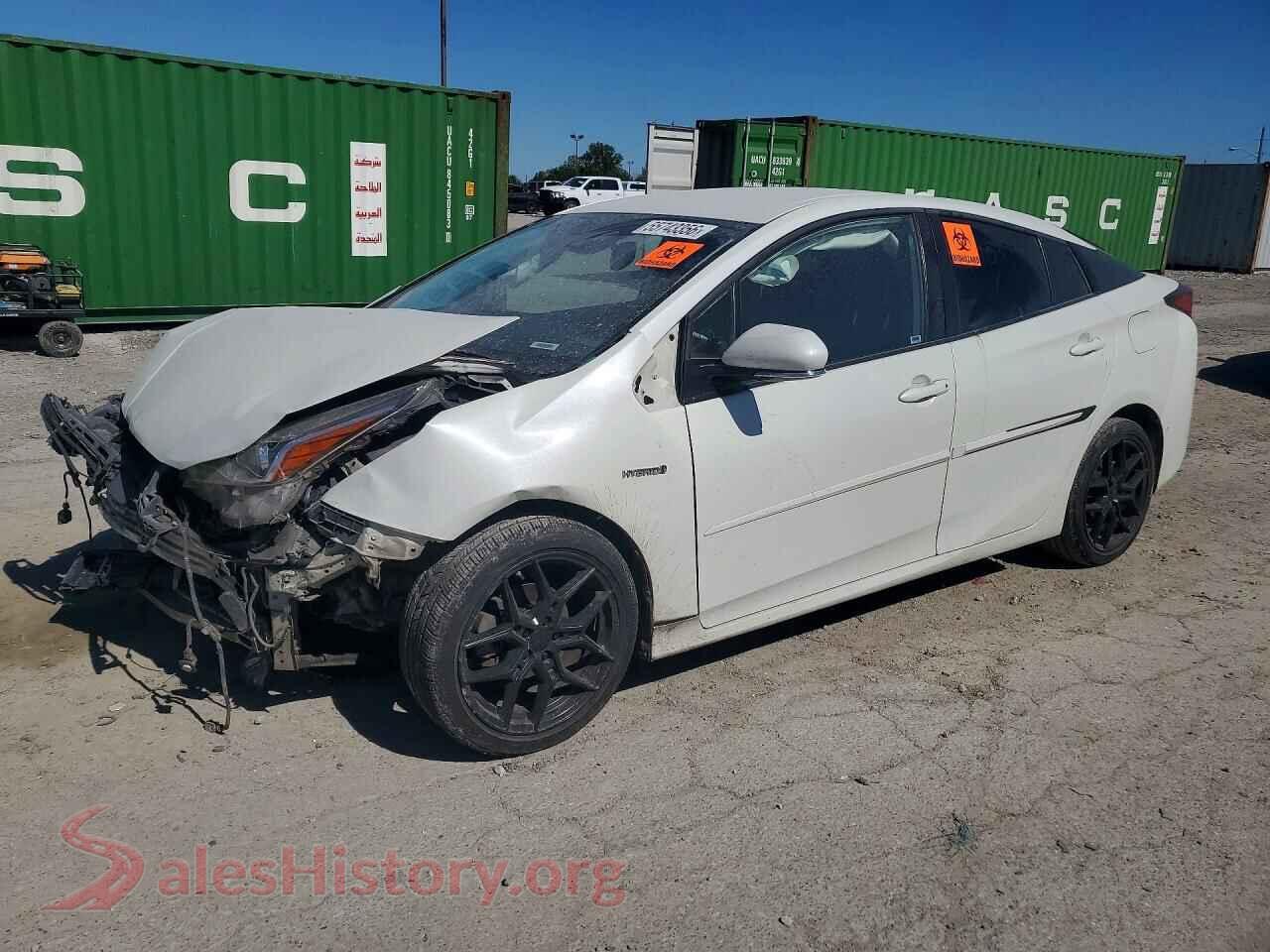 2020 TOYOTA PRIUS — VIN JTDKARFU4L3111030