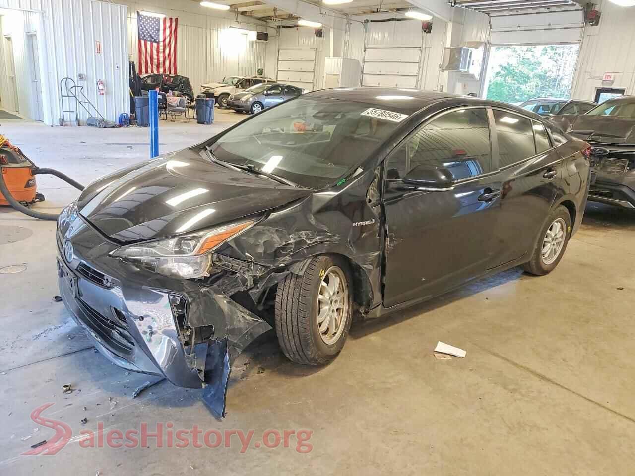 2020 TOYOTA PRIUS — VIN JTDKARFU4L3116891