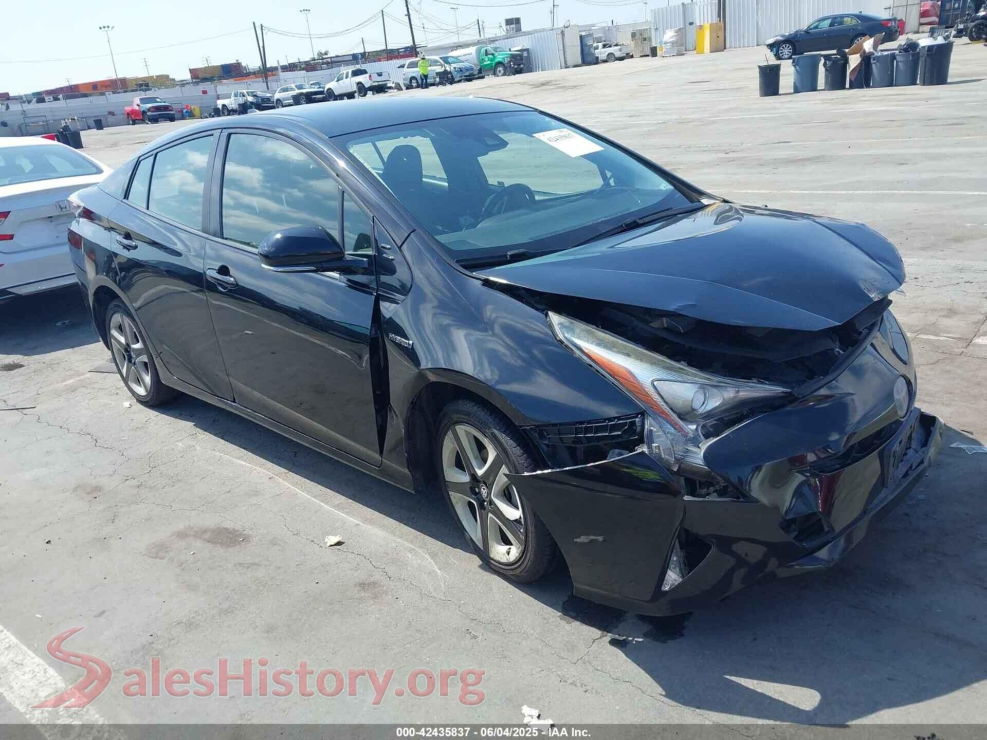 2016 TOYOTA PRIUS — VIN JTDKARFU5G3029409