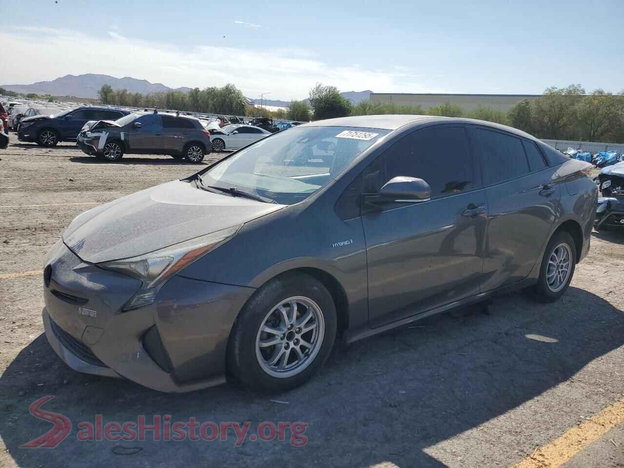 2017 TOYOTA PRIUS — VIN JTDKARFU5H3041206
