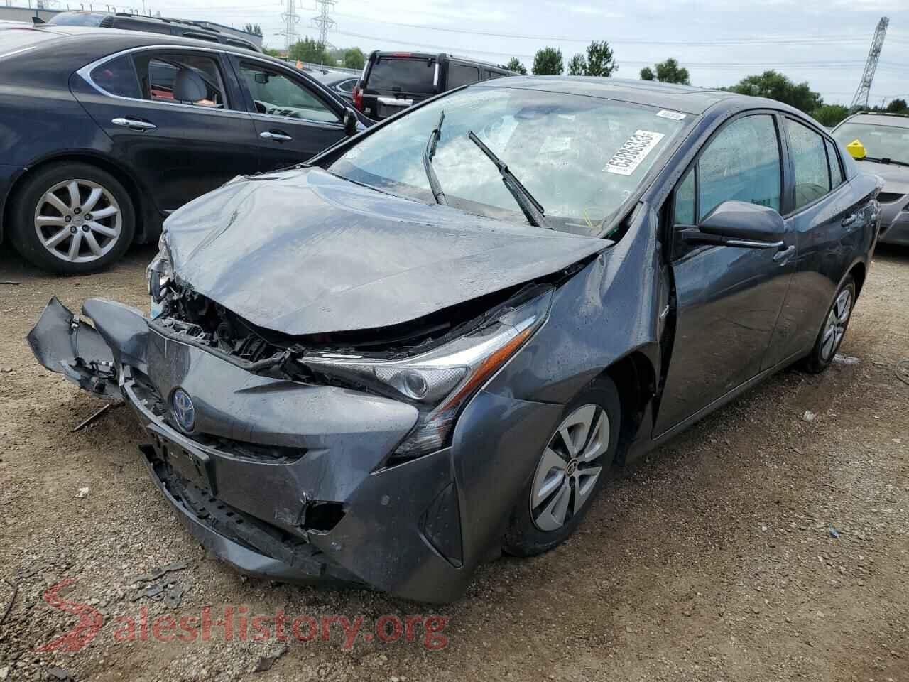 2017 TOYOTA PRIUS — VIN JTDKARFU6H3030330