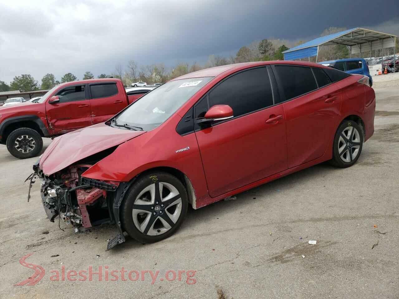 2016 TOYOTA PRIUS — VIN JTDKARFU7G3516871