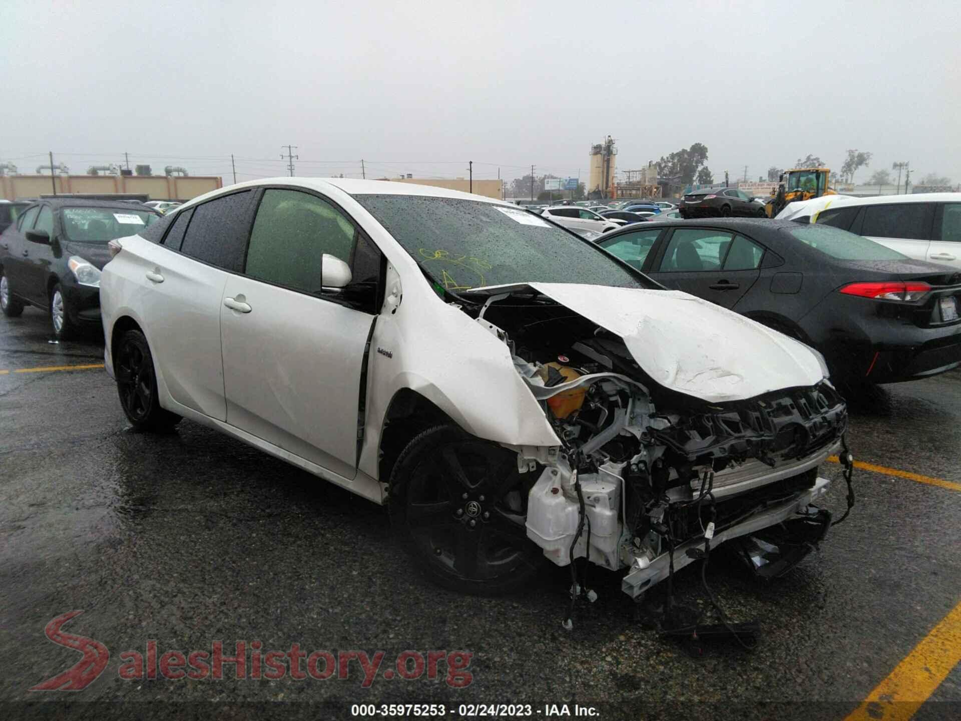 2018 TOYOTA PRIUS — VIN JTDKARFU7J3065139