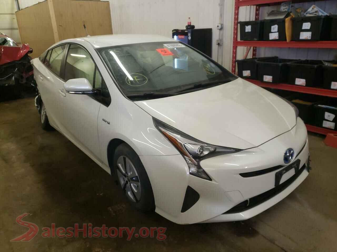 2016 TOYOTA PRIUS — VIN JTDKARFU8G3008618