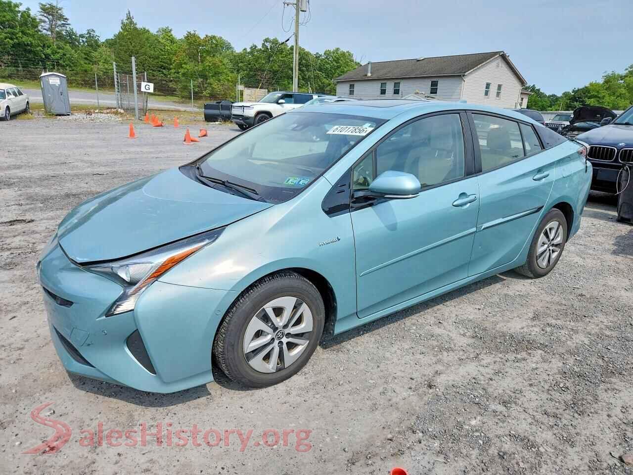 2018 TOYOTA PRIUS — VIN JTDKARFU8J3062590