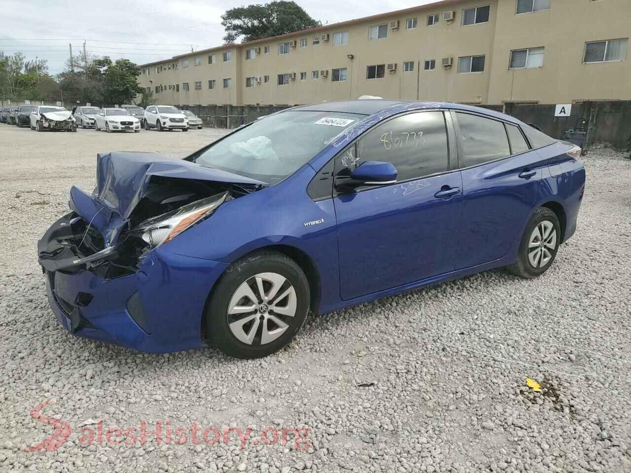 2016 TOYOTA PRIUS — VIN JTDKARFU9G3520615