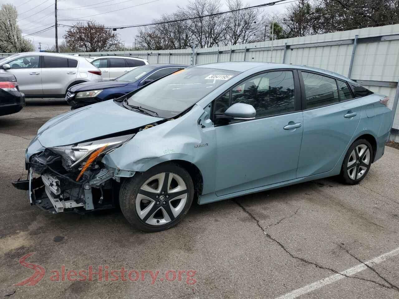 2018 TOYOTA PRIUS — VIN JTDKARFUXJ3062042