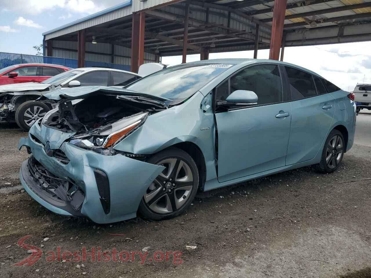 2020 TOYOTA PRIUS — VIN JTDKARFUXL3118046