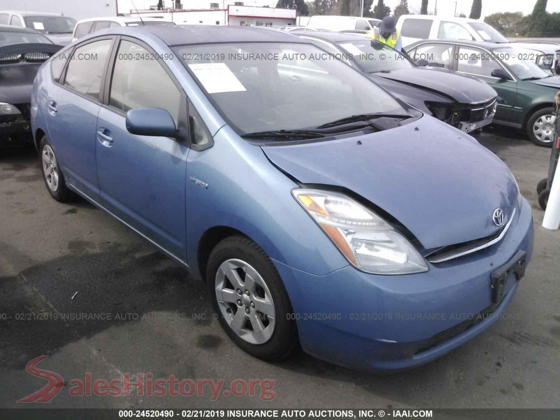 2007 TOYOTA PRIUS — VIN JTDKB20U077689556