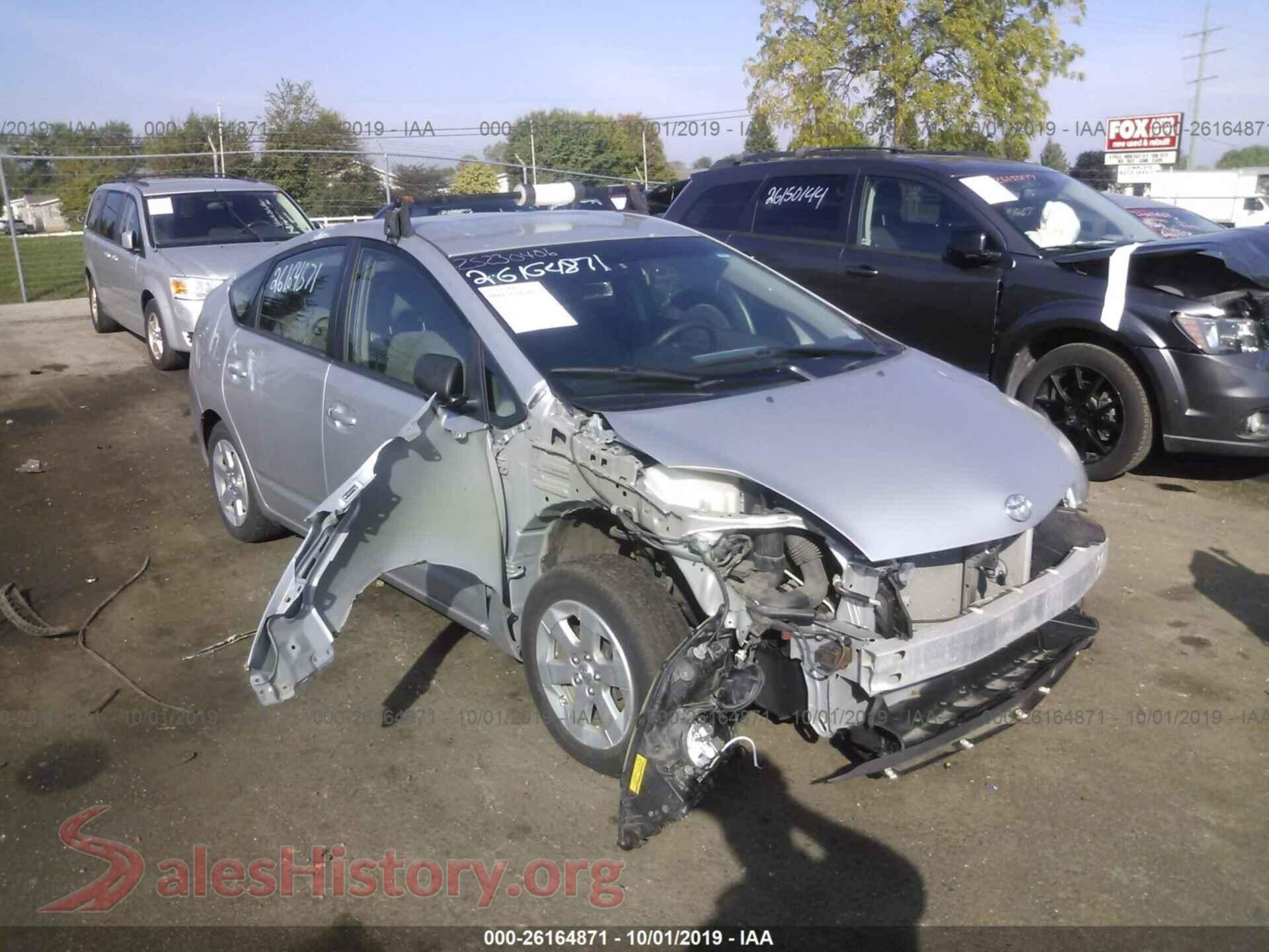 2008 TOYOTA PRIUS — VIN JTDKB20U187756232