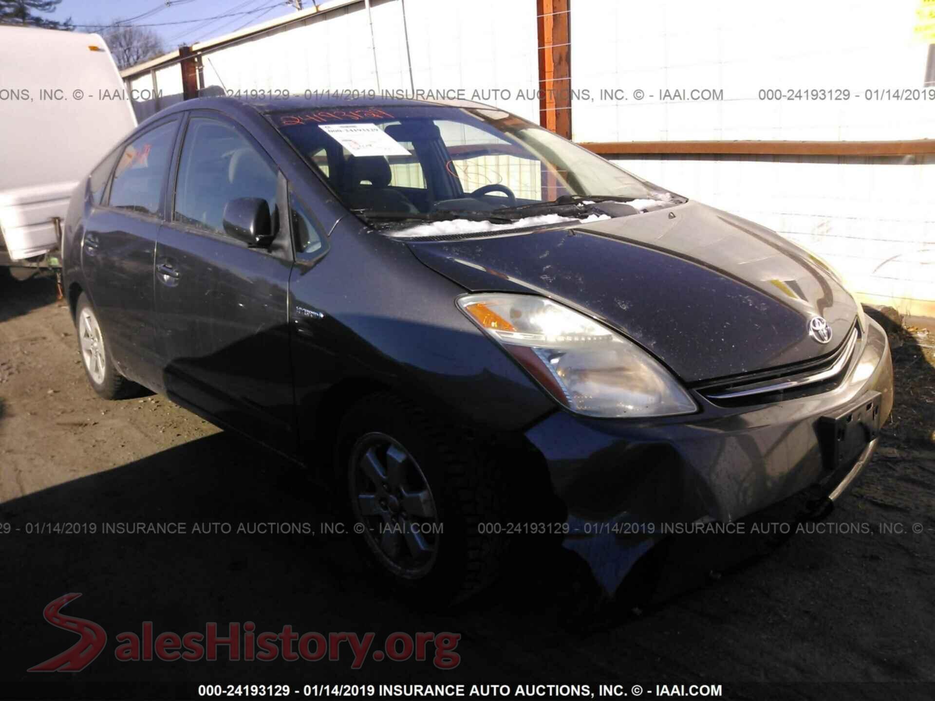 2009 TOYOTA PRIUS — VIN JTDKB20U793469969