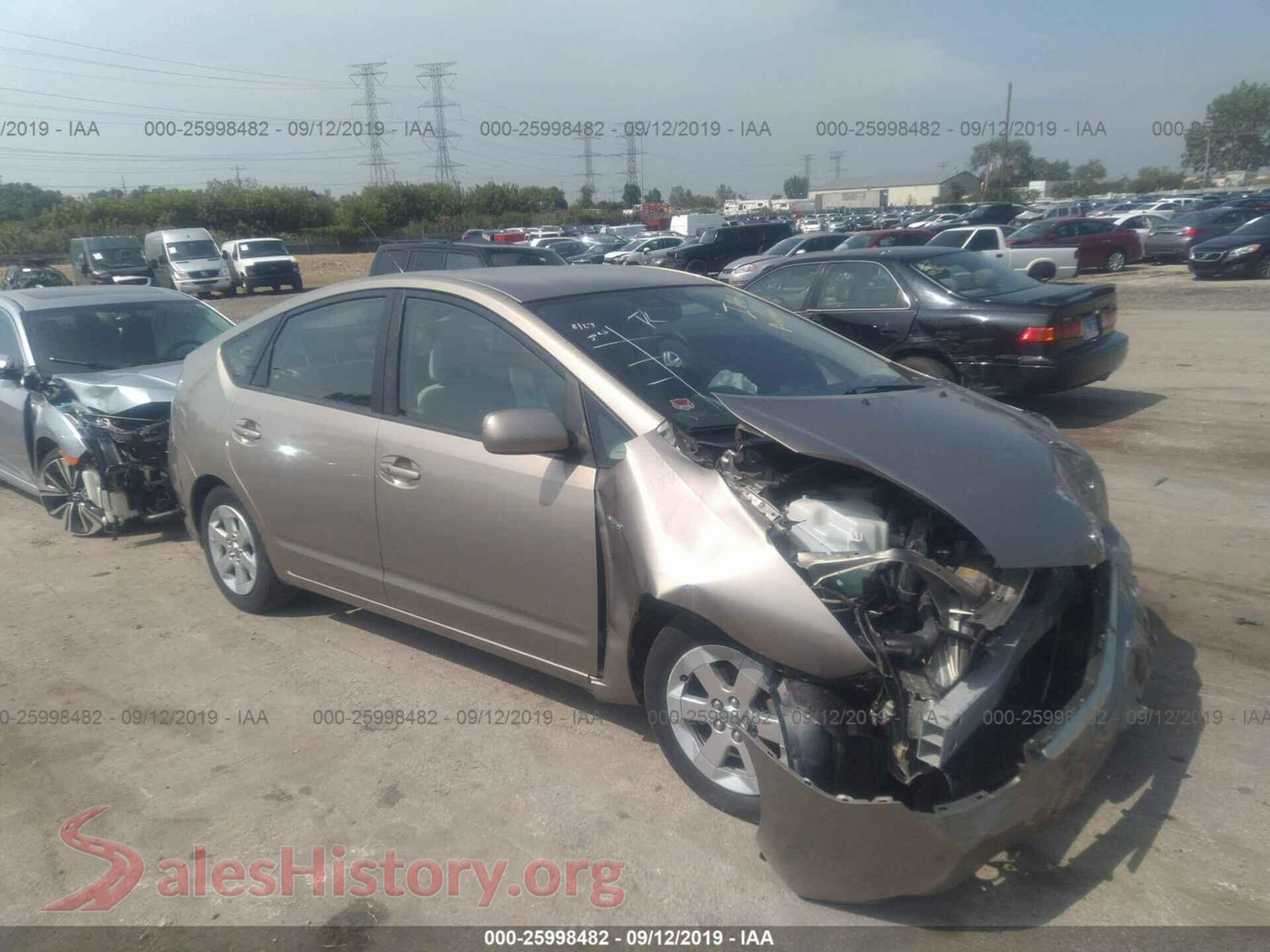 2009 TOYOTA PRIUS — VIN JTDKB20U797858409