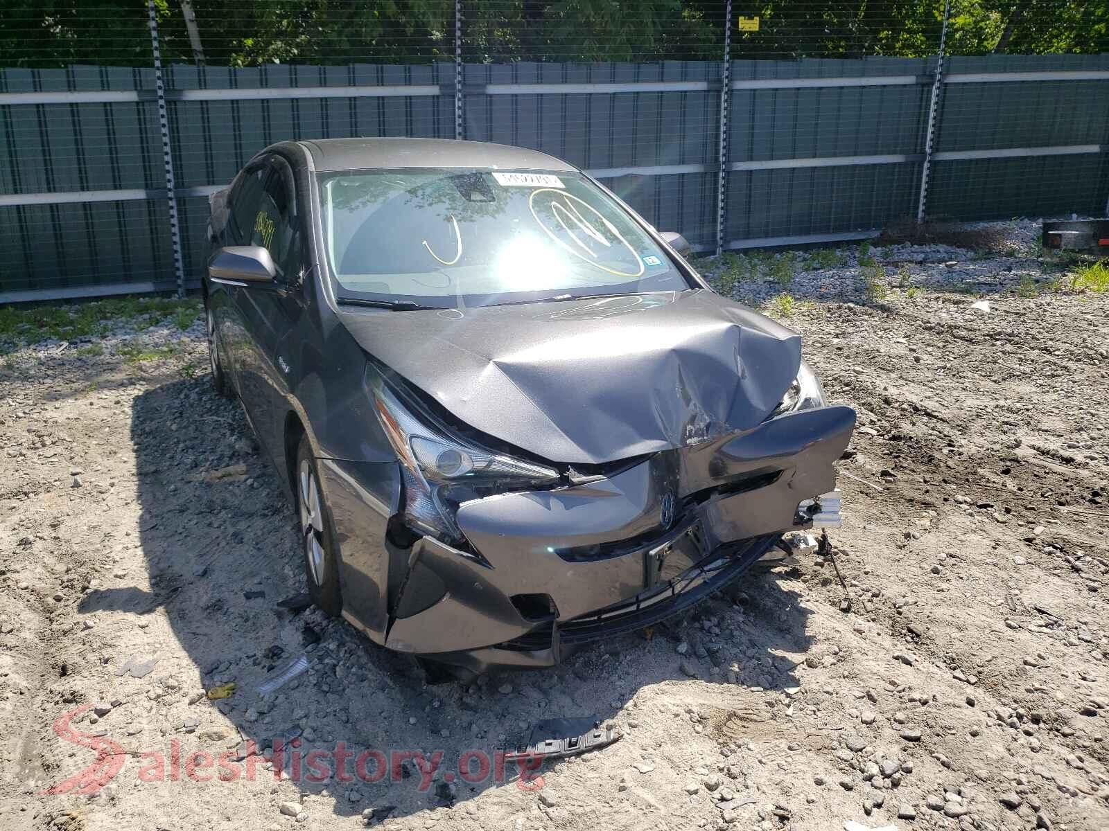 2018 TOYOTA PRIUS — VIN JTDKBRFU0J3064959
