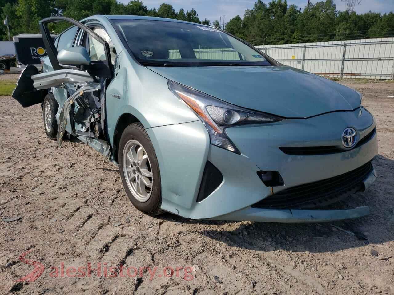 2016 TOYOTA PRIUS — VIN JTDKBRFU1G3008263