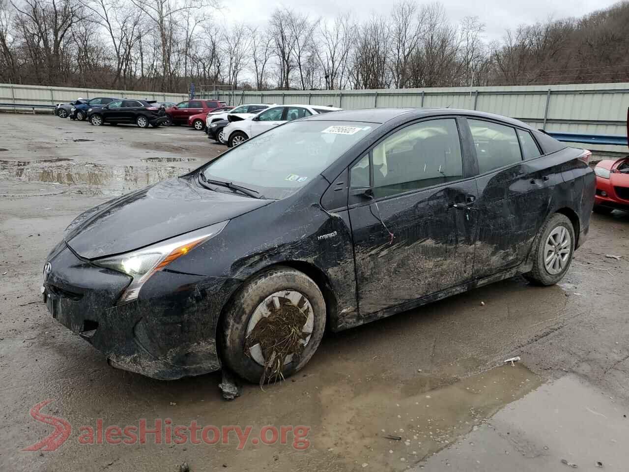 2016 TOYOTA PRIUS — VIN JTDKBRFU2G3009552