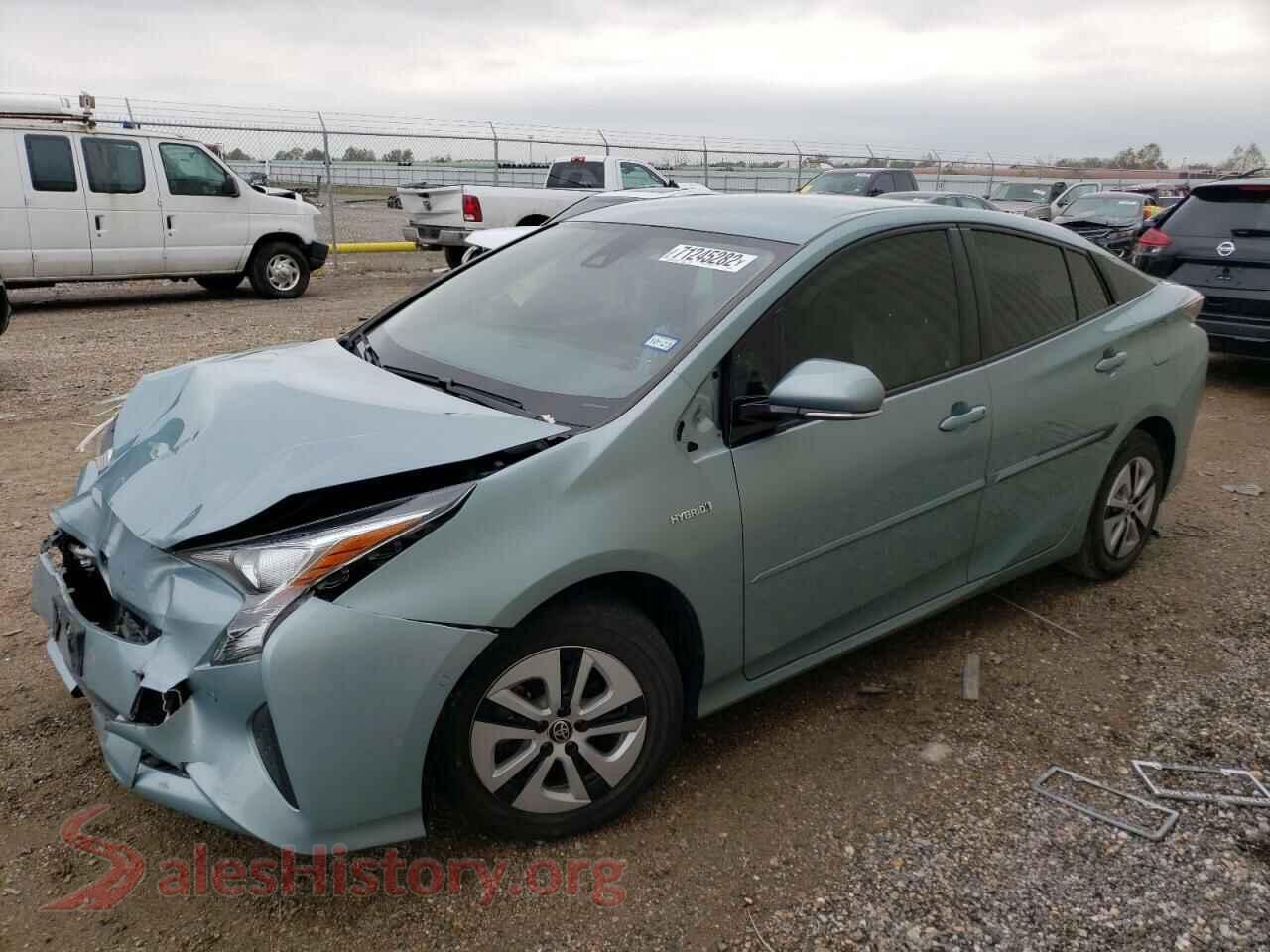 2018 TOYOTA PRIUS — VIN JTDKBRFU2J3063859