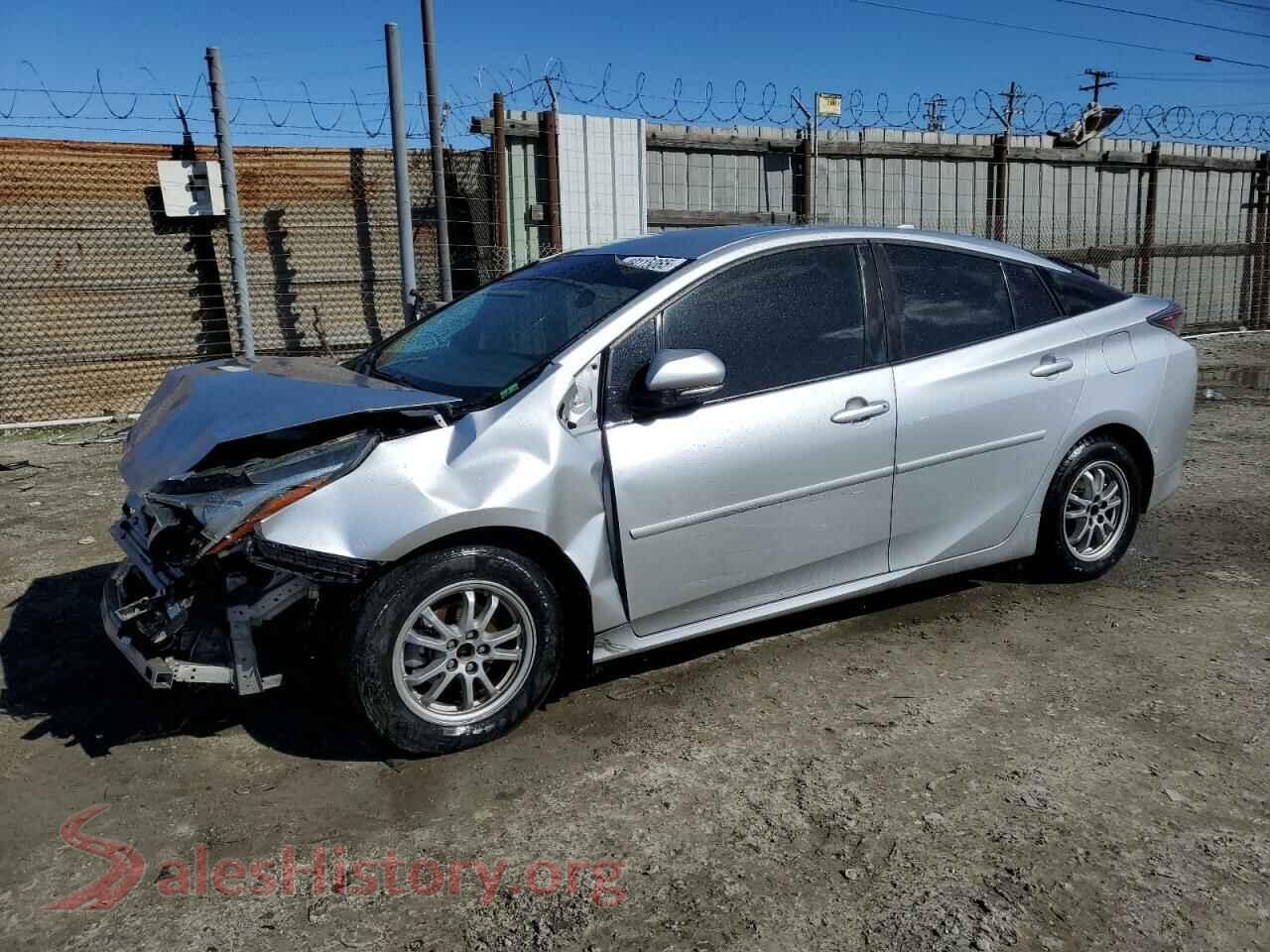 2018 TOYOTA PRIUS — VIN JTDKBRFU3J3060162