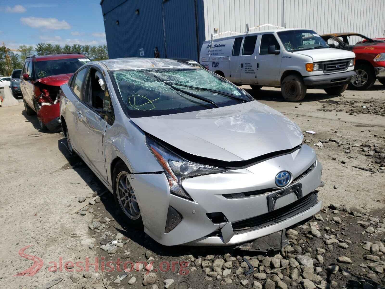 2018 TOYOTA PRIUS — VIN JTDKBRFU3J3070030