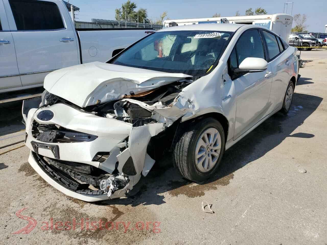 2016 TOYOTA PRIUS — VIN JTDKBRFU4G3520969