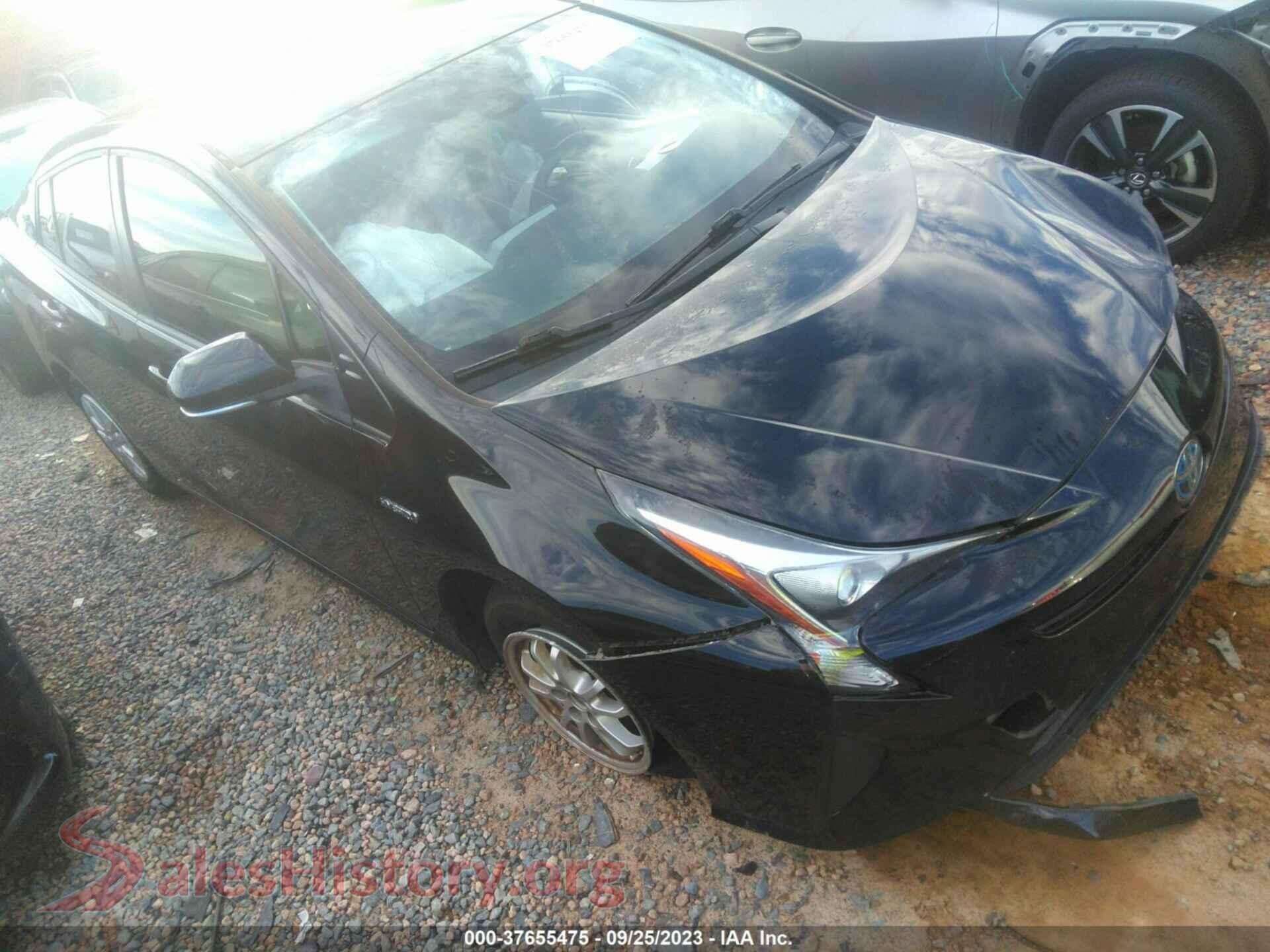2018 TOYOTA PRIUS — VIN JTDKBRFU5J3589337