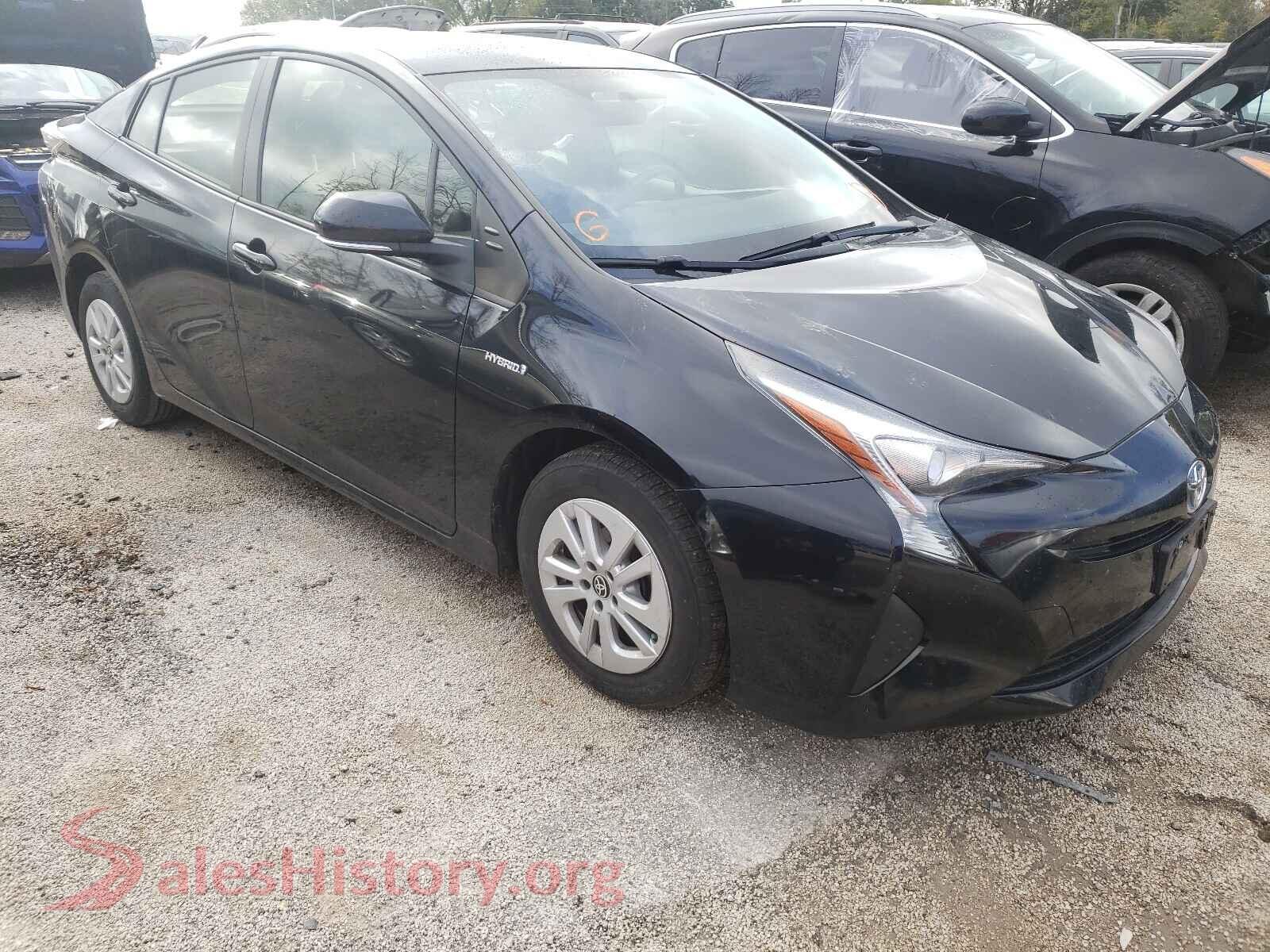 2016 TOYOTA PRIUS — VIN JTDKBRFU8G3006638