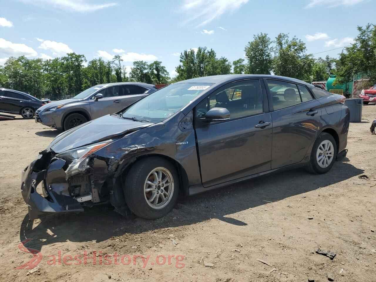 2016 TOYOTA PRIUS — VIN JTDKBRFU8G3007837