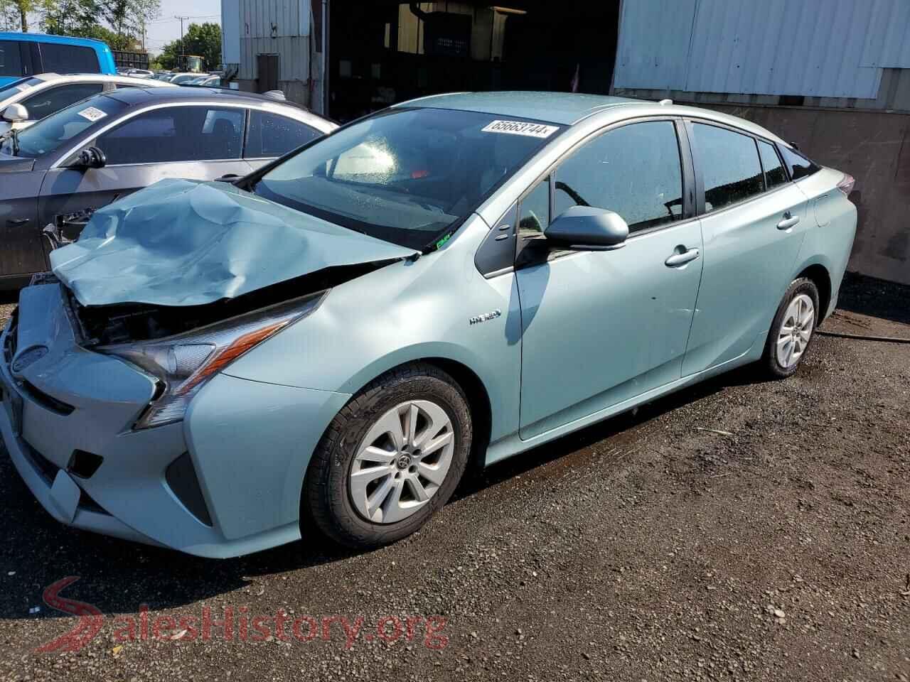 2016 TOYOTA PRIUS — VIN JTDKBRFU8G3009961