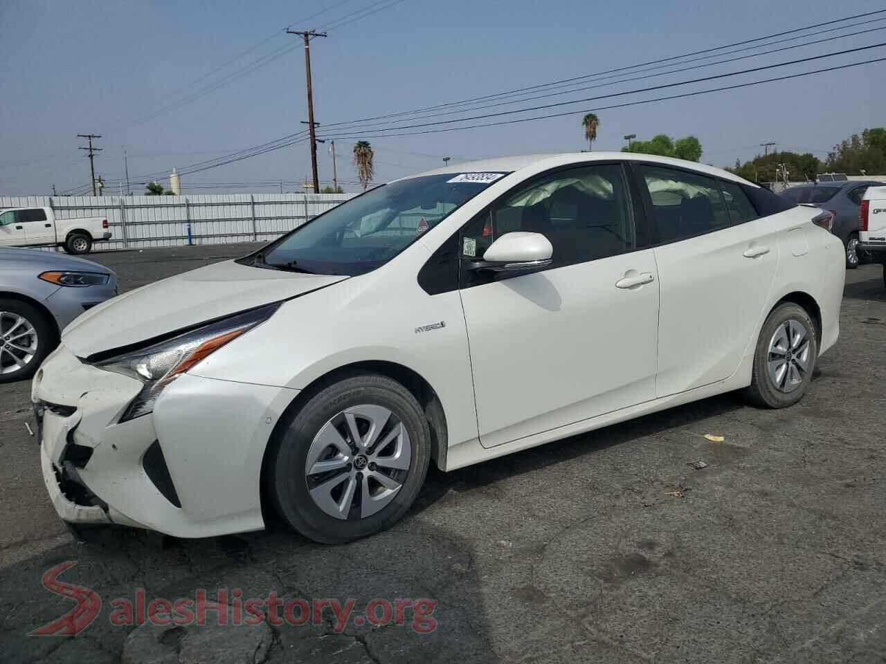 2017 TOYOTA PRIUS — VIN JTDKBRFU8H3054951
