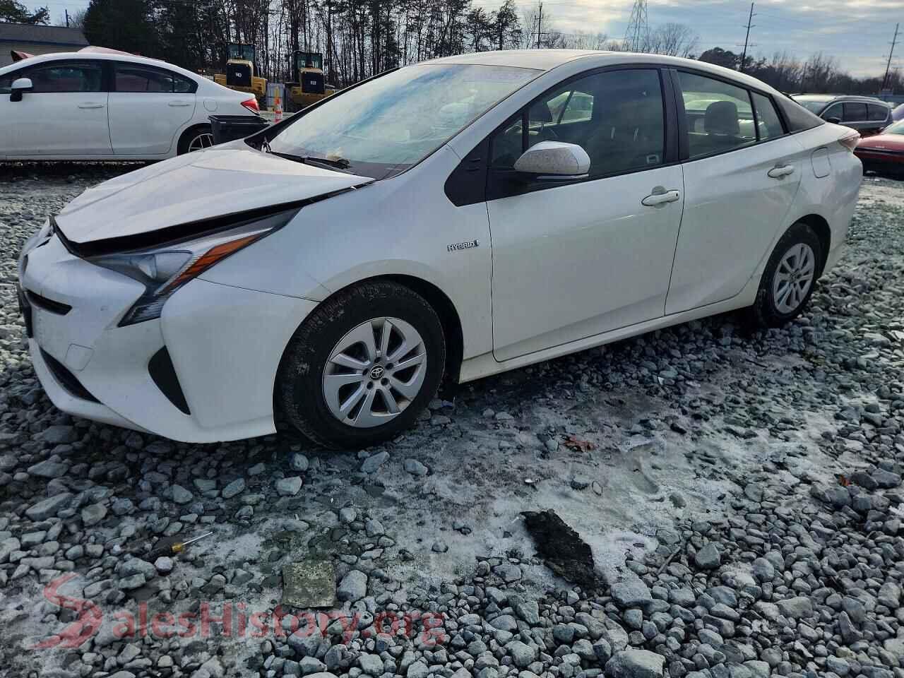 2016 TOYOTA PRIUS — VIN JTDKBRFU9G3010004