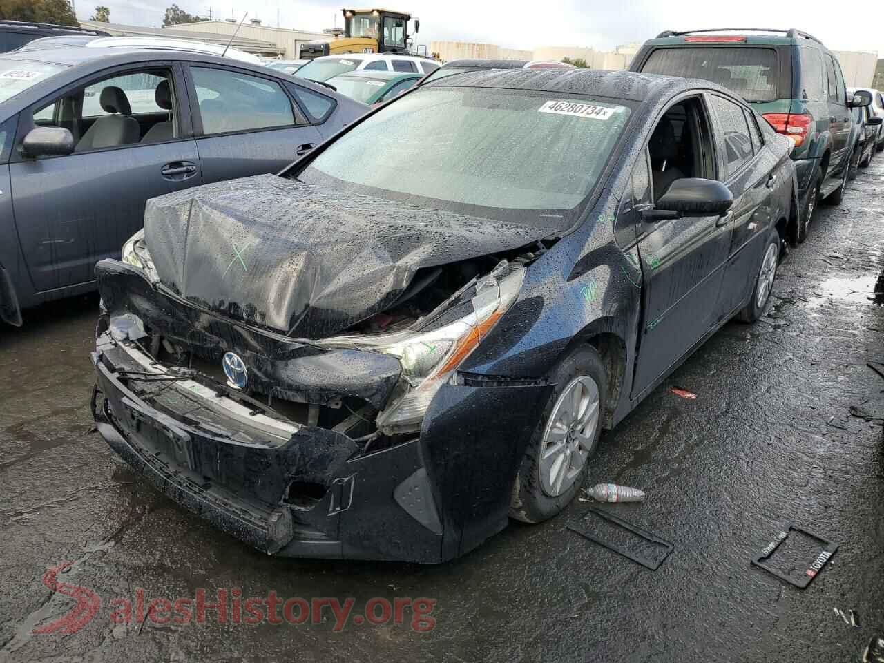 2016 TOYOTA PRIUS — VIN JTDKBRFUXG3009752
