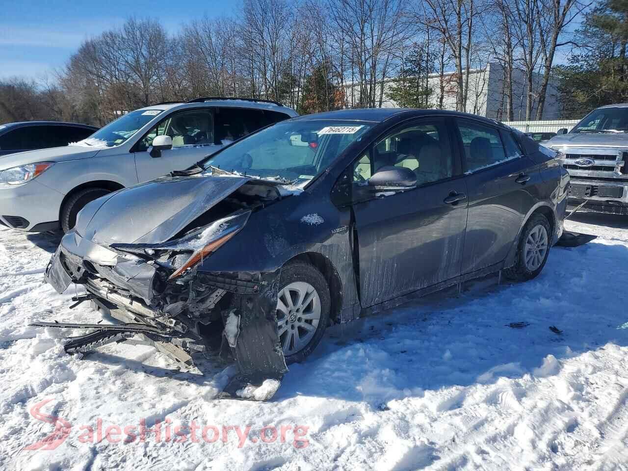 2016 TOYOTA PRIUS — VIN JTDKBRFUXG3014661