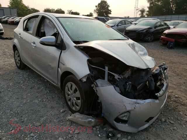 2012 TOYOTA PRIUS — VIN JTDKDTB30C1004697